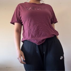 VANS Burgundy T-shirt